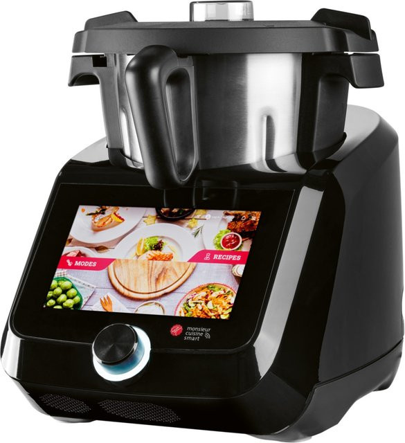 SILVERCREST Monsieur Cuisine smart SKMS 1200 C1 Küchenmaschine in Schwarz - Bild 1