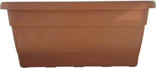 GARDAMO Pflanzgefäß Basic Fensterkasten aus Kunststoff in Orange, B/H/T: 30,0 x 25,7 x 0 cm