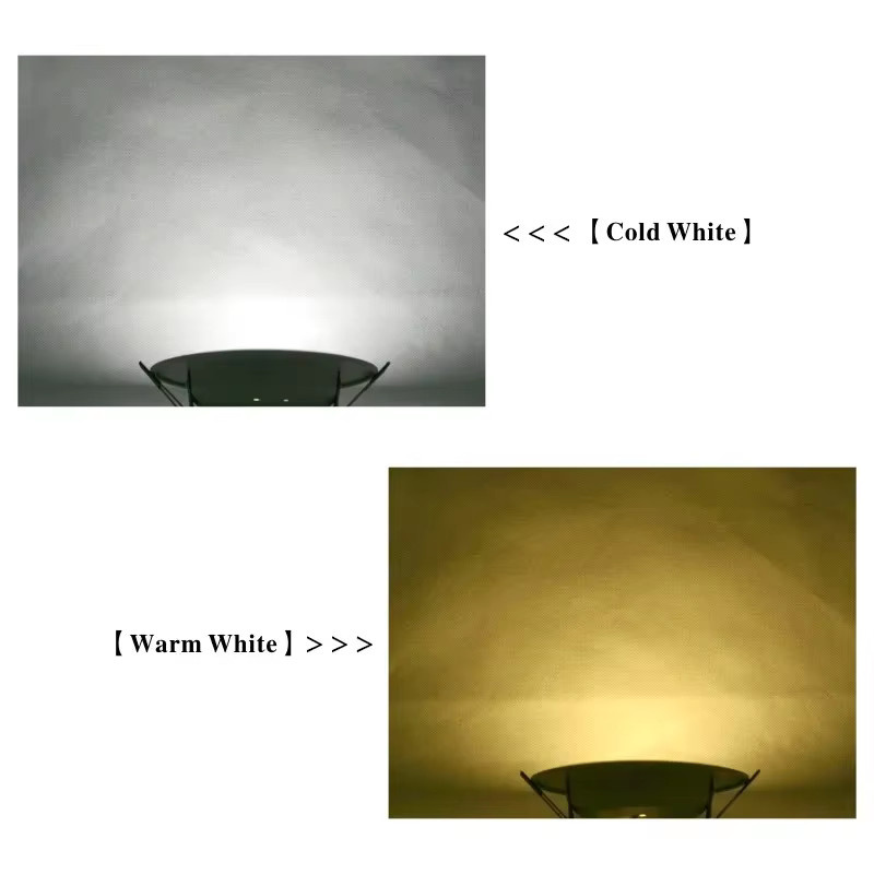DSELCHUN 10er Set LED-Einbauleuchten rund in Weiß für die Innenbeleuchtung - Bild 2