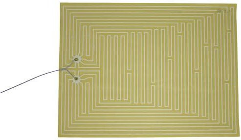 Thermo TECH Polyester Heizfolie 12V 70W Gelb B: 60 cm, L: 80 cm - Bild 1