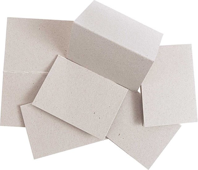 Rico Design Paper Poetry Tischkarten aus Graukarton, 6 Stück, B: 9 cm, H: 12,7 cm - Bild 1
