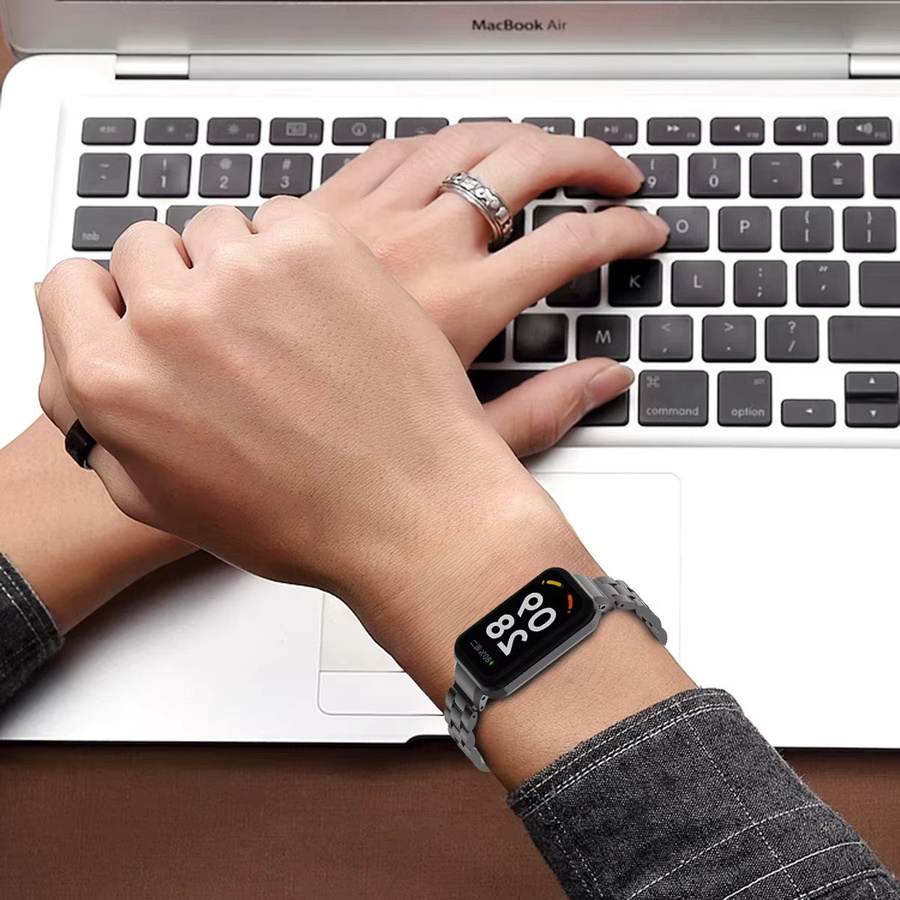 Uhrenarmband Edelstahl für Xiaomi Mi Band 9 - Bild 3