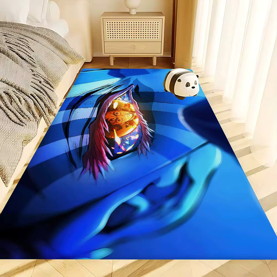 Potdemiel Anime Demon Slayer Rutschfeste Fußmatte für Badezimmer und Kinderzimmer B: 60 cm, T: 40 cm, H: 1 cm - Bild 2