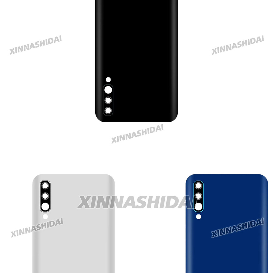 Samsung Galaxy A50 Ersatzgehäuse hintere Batterieabdeckung in Blau mit selbstklebendem Verschluss - Bild 2