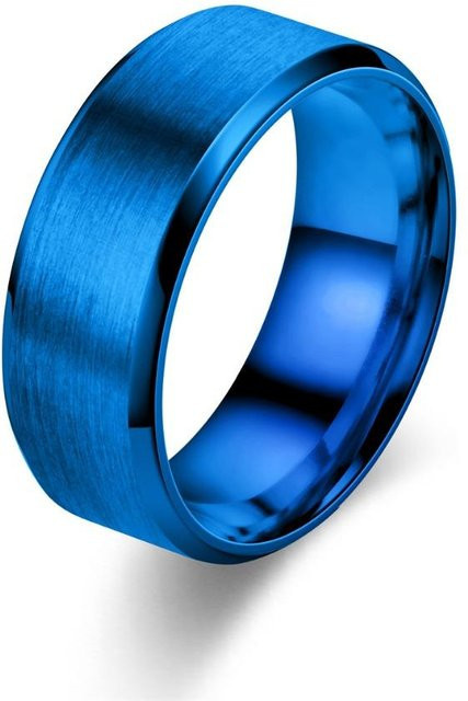 Lucky Star Jewelry Edelstahlringe, Schwarz, Herren - Bild 1