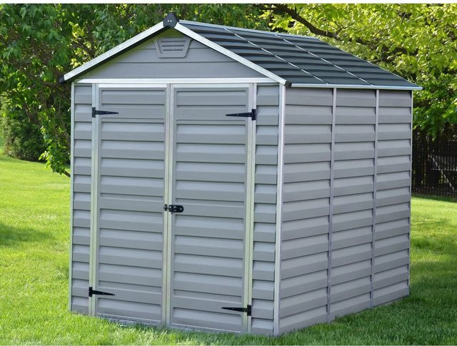 Palram Canopia Skylight Gerätehaus Anthrazit B/H/T: 185,5 x 217 x 230,5 cm - Bild 1
