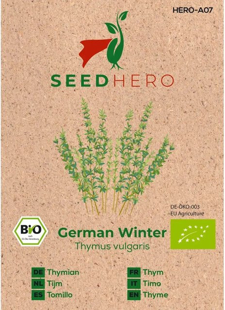 Seedhero BIO Thymian German Winter Samen 15 g - Bild 1