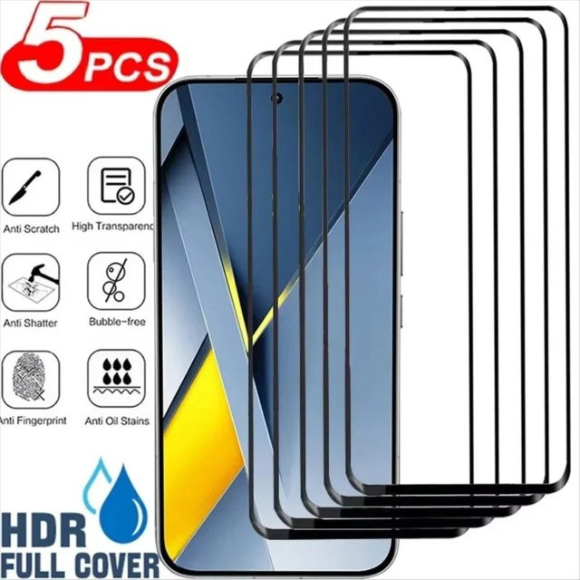 Xiaomi Panzerglas Vollabdeckung Display Schutzglas Transparent für Xiaomi 14T 13T Pro 15 14 12 Lite 9T Pro - Bild 1