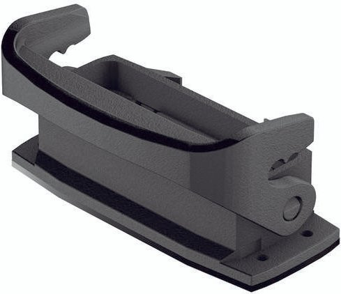 HARTING Anbaugehäuse aus Kunststoff in Schwarz 19 46 016 0301 - Bild 1