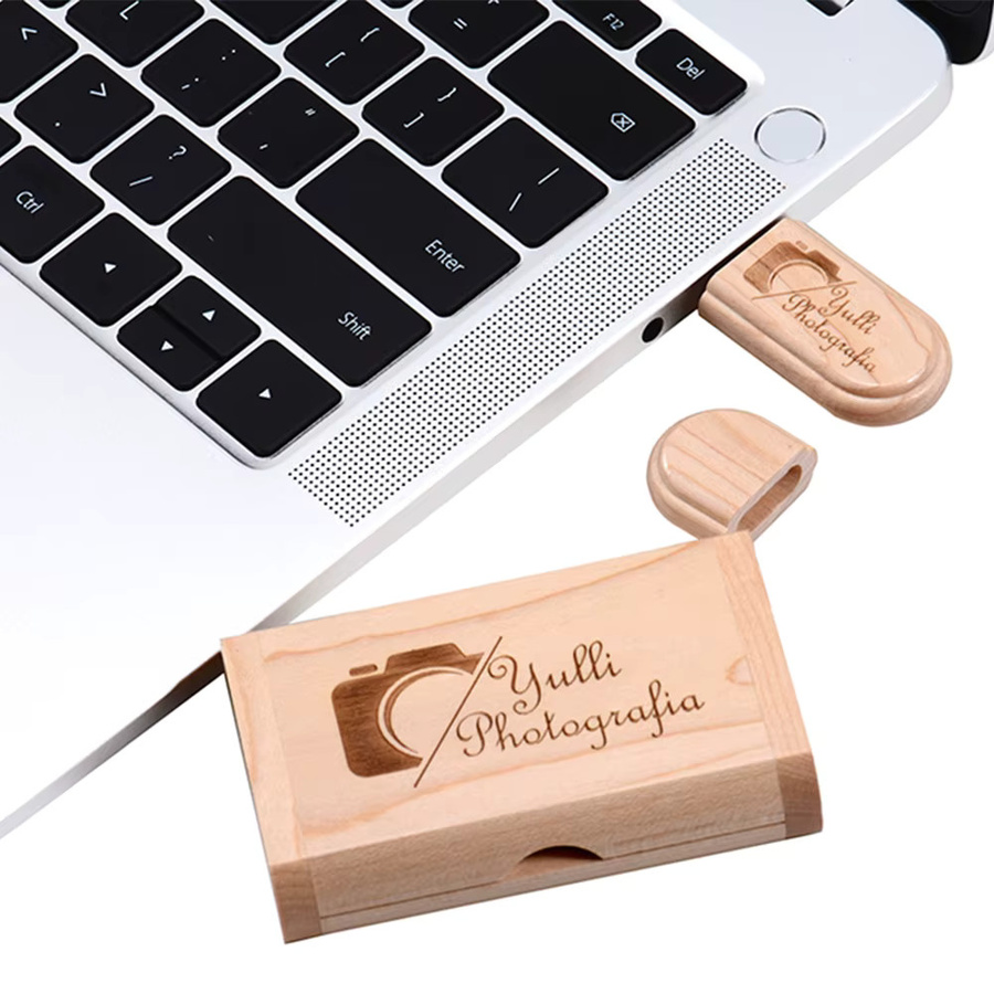 JASTER USB 3.0 Flash-Laufwerk in Braun - Bild 3