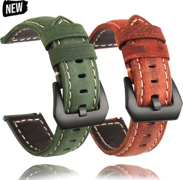 OAKCHARM Uhrenarmband PU-Leder, Unisex - Bild 1