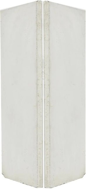 EHL Stützwinkel L-Stein Zweiteilig in Grau, Sichtbeton-Optik, Wandstärke: 12 cm, B/H: 50 x 130 cm - Bild 1