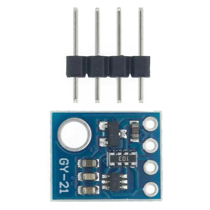 AITEXM ROBOT GY-21 HTU21 Feuchtigkeitssensor mit I2C Schnittstelle, hochpräzises Temperatur- und Feuchtigkeitsmodul in Blau - Bild 3
