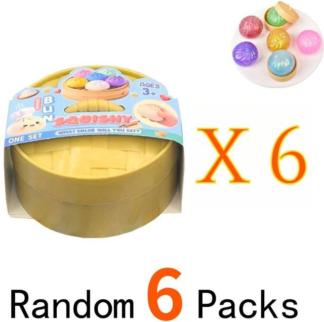 Discover Intime Knödel Squishy, Antistress Fidget Spielzeug - Bild 1