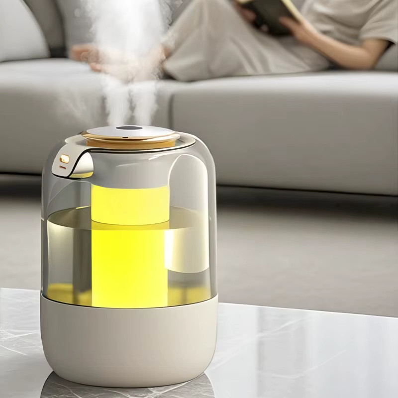 Seavidar Luftbefeuchter mit Aromadiffusor und Nebelspray, Weiß, 2 l - Bild 4