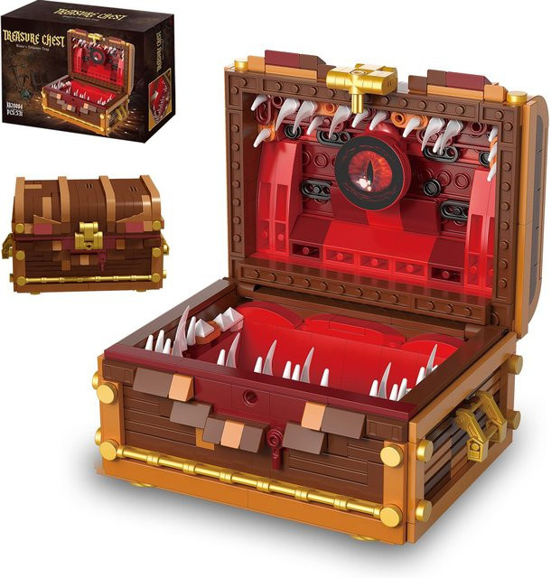 AMAZINGBLOKS Dark Souls Monster Schatztruhe, Baustein-Set, 531 Teile, ab 6 Jahren - Bild 1