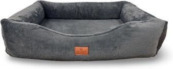Petliving orthopädisches Hundebett Lina extra weich anthrazit XL mit Mikrofaser und abnehmbarem Bezug - Bild 1