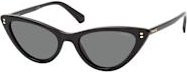 Polaroid PLD 6246/S Sonnenbrille Cat Eye, Kunststoff, Schwarz, Grau, Damen - Bild 1