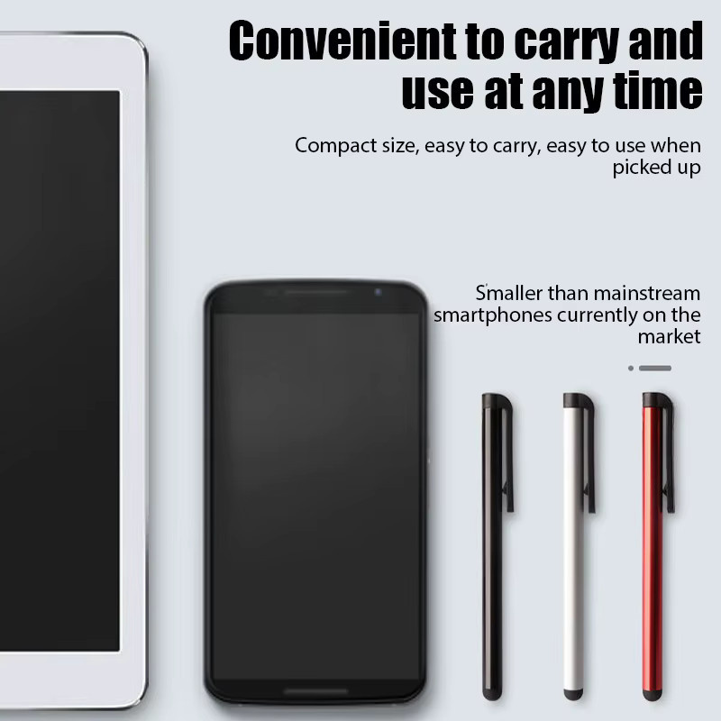 10er Set Universal Stylus Stifte aus Metall für Handy und Tablet kompatibel mit Xiaomi und iPhone - Bild 5
