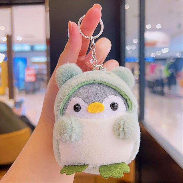 Yiran toy Neuer Pinguin, Plüschtier, Schlüsselanhänger, 12-teiliges Set, ab 0 Jahren - Bild 1
