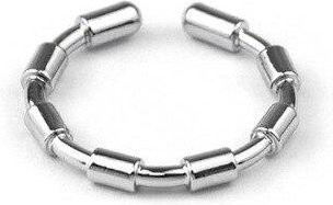 Ring 925 Silber, Geometrisch, Vintage, Unisex - Bild 1