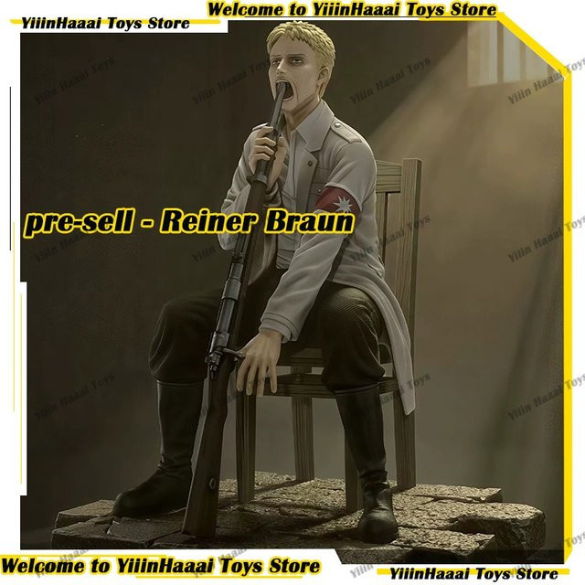 Bandai Attack on Titan Reiner Braun, Anime-Figur, Kunststoff, Einzelfigur - Bild 1