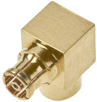 Molex 733000160 SMPM-Steckverbinder Buchse mit Goldkontakten 50Ω - Bild 1