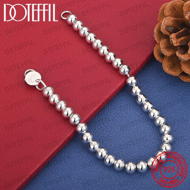 DOTEFFIL Perlenarmband, 925 Silber, Damen - Bild 1