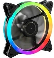 SHARK Blades RGB Gehäuselüfter in Schwarz mit Multicolour-Beleuchtung - Bild 1