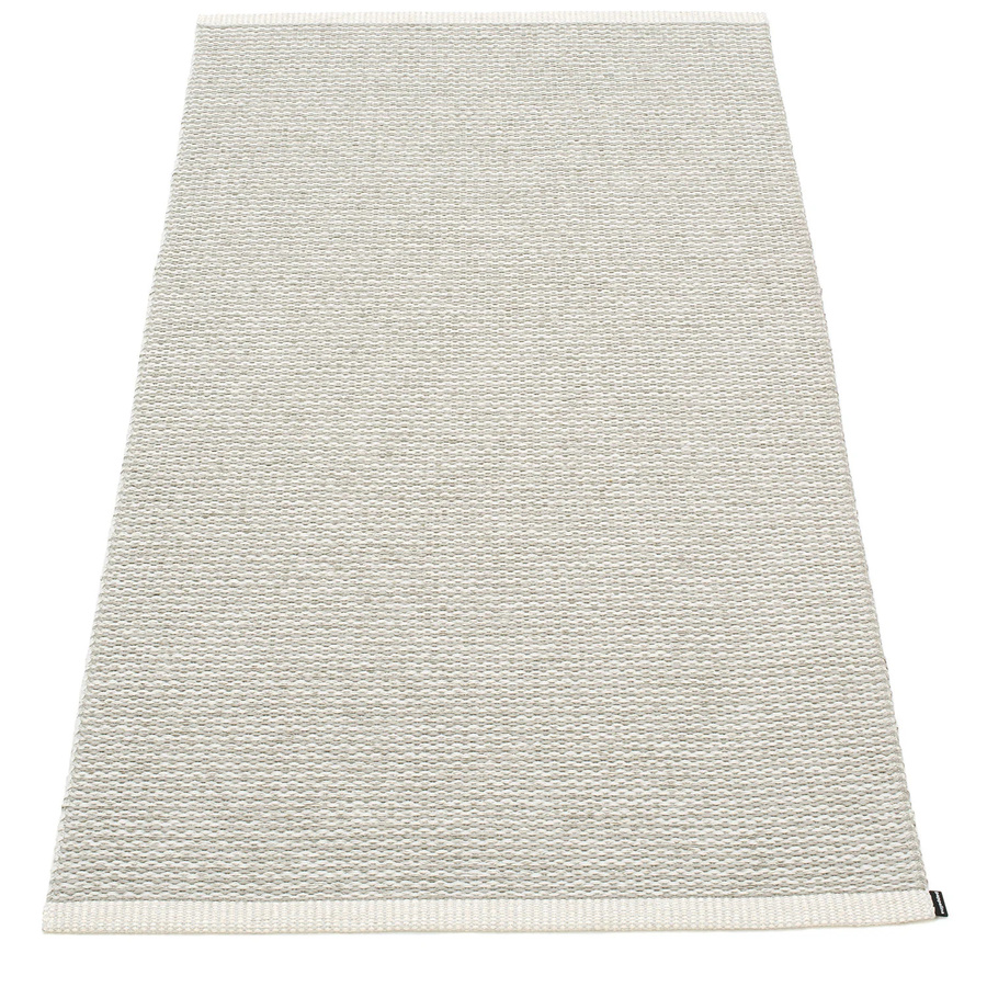 Pappelina Mono Teppich fossil grey / warm grey B/T: 85 x 160 cm - Bild 1