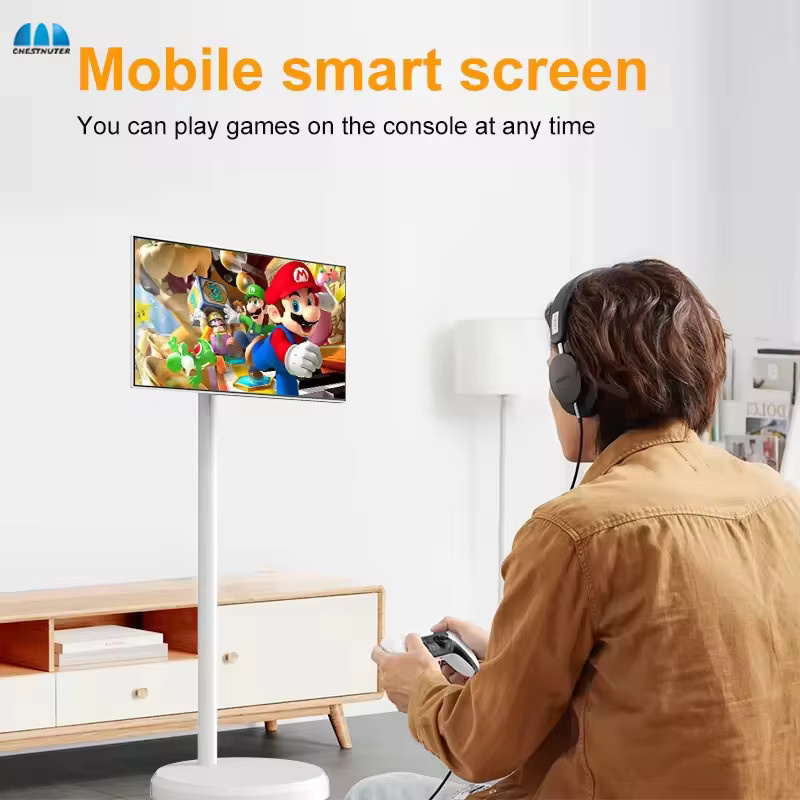 LG StandByMe Smart TV mit 21,5 Zoll In-Cell-Touchscreen und Akkubetrieb in Weiß - Bild 4