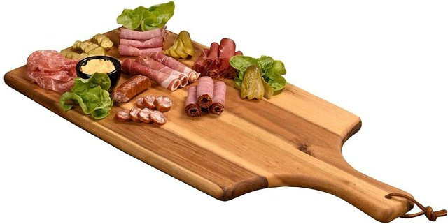 Kesper Schneidbrett aus Akazie in Braun, B/H/L: 25 x 1,8 x 55 cm - Bild 1