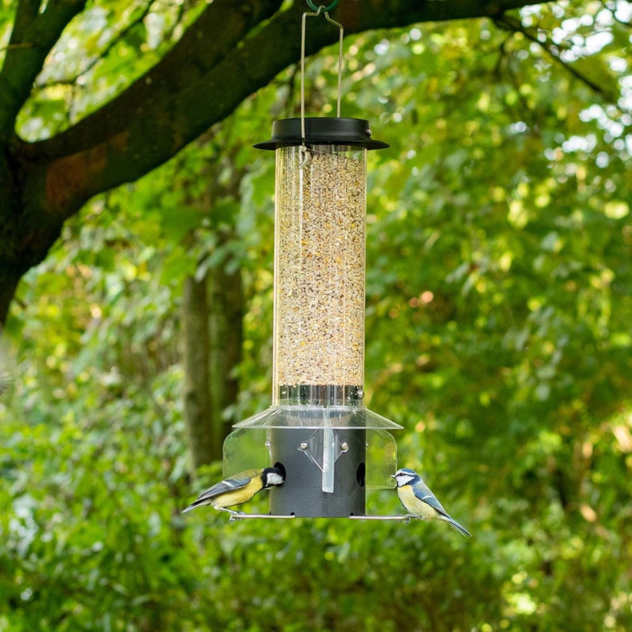 Futtersäule Leto von CJ Wildlife in Schwarz, Höhe: 43 cm - Bild 2