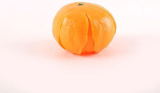 Abziehbarer Oranger Wasserperlen Squishy Stressabbau Spielzeug - Bild 1