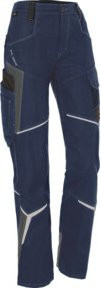 Kübler Damenhose BODYFORCE in Dunkelblau/Anthrazit mit Cordura und Reflexstreifen, Größe 48 - Bild 1