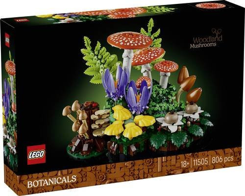 LEGO Botanicals Waldpilze Konstruktionsspielzeug ab 18 Jahren