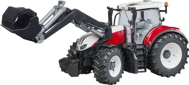 Bruder Steyr 6300 Terrus CVT mit Frontlader Modellfahrzeug 1:16 - Bild 3