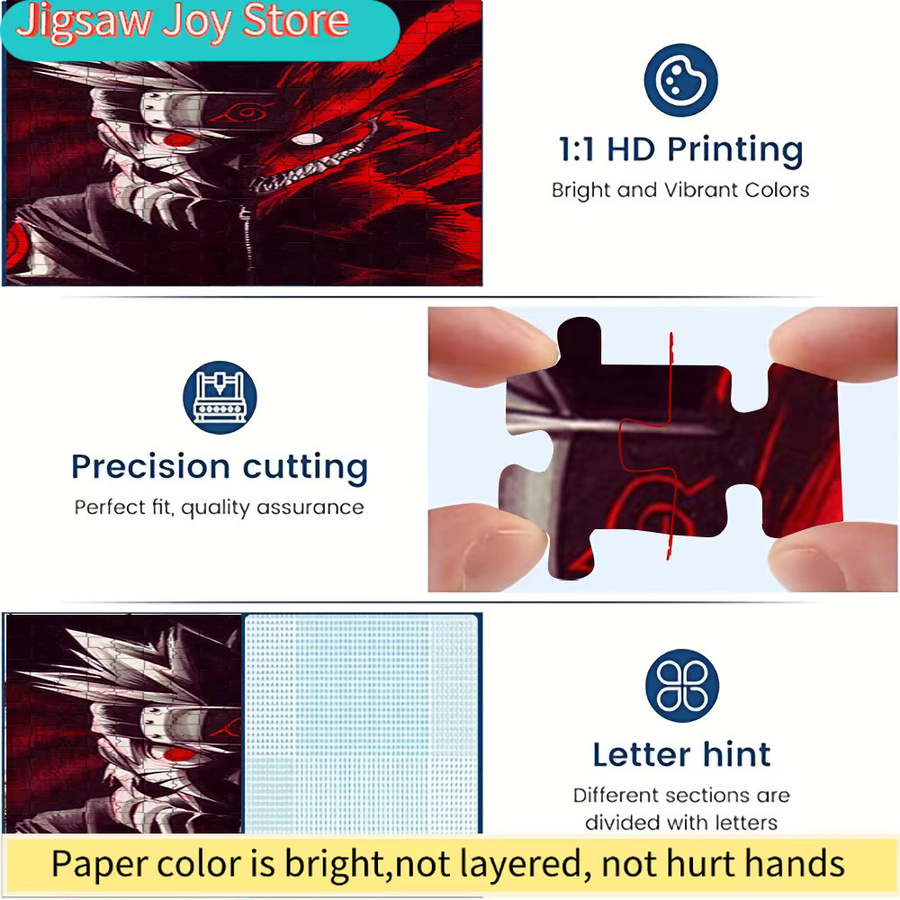 KAYOU Naruto Uzumaki Split Personality Papierpuzzle, 500 Teile - Bild 2