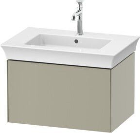 Duravit Waschtischunterschrank White Tulip mit 1 Auszug, Farbe White, B/T/H: 68,4 x 45,8 x 41 cm, Tau Seidenmatt - Bild 1