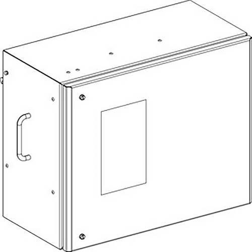 Schneider Electric KSB160DB512 KS Abgangskasten für 3p Compact NSX mit Motorantrieb, 160A, leer - Bild 1