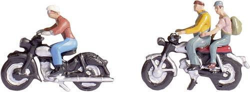 NOCH N Motorradfahrer Bemalt, Stehend - Bild 1