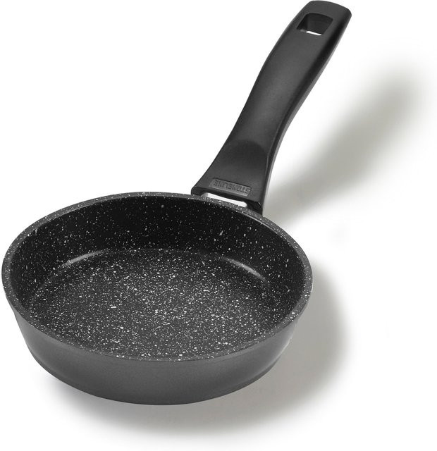 STONELINE Bratpfanne mit Antihaftbeschichtung aus Aluminium, Schwarz, Durchmesser: 14 cm - Bild 1