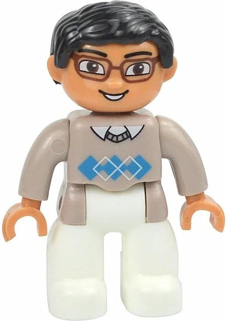 Yiran toy Familienfiguren Baustein, Prinzessin, Piraten, Polizei, ab 3 Jahren - Bild 1