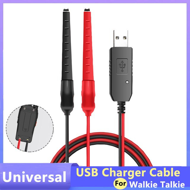 Universal USB-Ladegerät für Walkie Talkies Quansheng UV K5 K6 UV 5R Plus und Baofeng UV 82 DM 1701 UV 17 Zwei-Wege-Funkgeräte 3,7-7,4 V - Bild 1