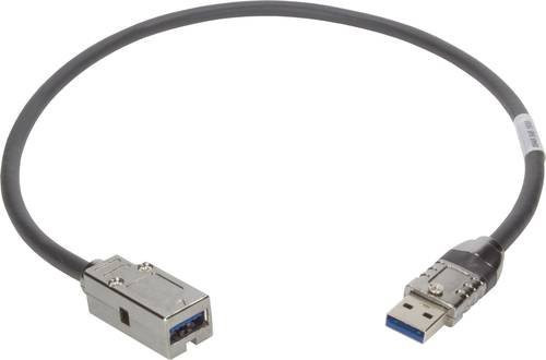 HARTING Sensor-Aktor-Steckverbinder konfektioniert grau 0,5 m - Bild 1