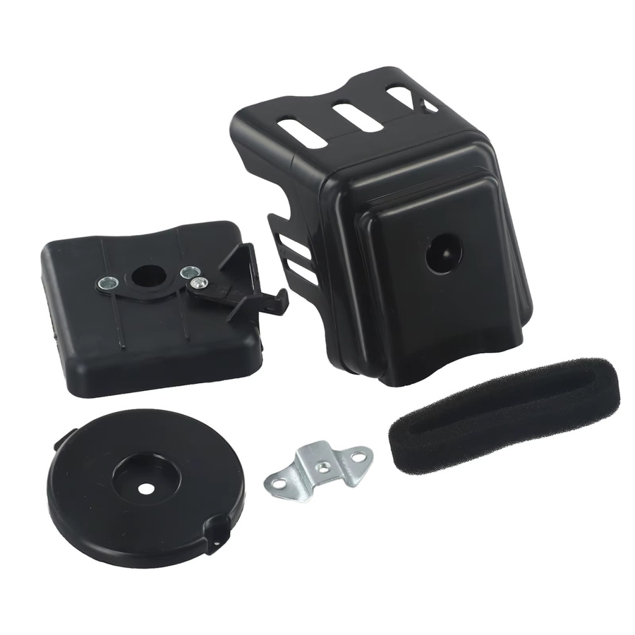 VIBRATITE Luftfilter-Set für Freischneider BC430, schwarze Reinigungsabdeckung für 43 cc, 49 cc und 52 cc Motoren - Bild 4