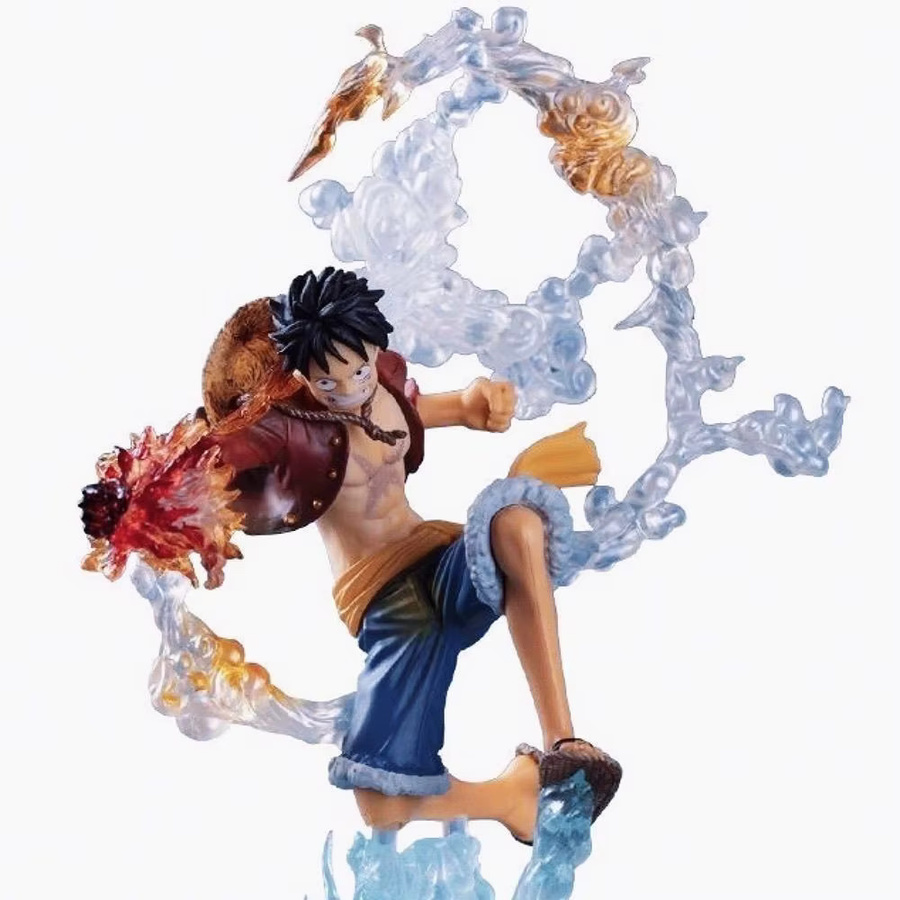 Bandai One Piece Fierce Battle Anime Feuerfaust Modellfigur - Bild 4