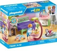 PLAYMOBIL My Life Schlafzimmer mit Babyspielecke Konstruktionsspielzeug - Bild 1