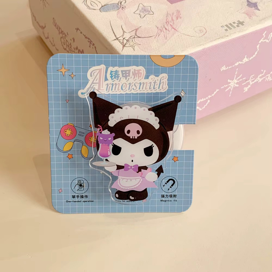 Sanrio Faltbarer magnetischer Handyhalter im süßen INS-Style mit Hello Kitty, Kuromi und Melody - Bild 3