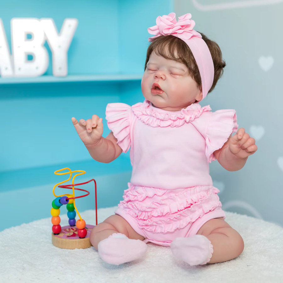 NPK Alexis Reborn Puppe, Kunstpuppe, 55cm, ab 0 Jahre - Bild 2